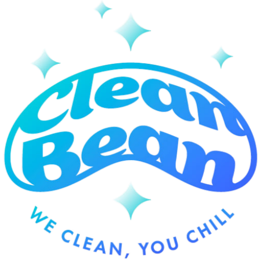 Clean Bean Chicago cleaning company logo and brand identity